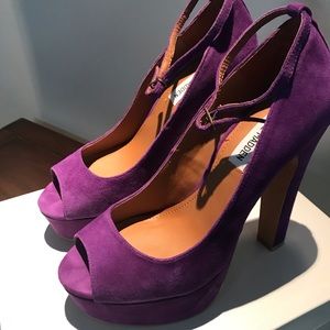 Steve Madden Deviaate Platform Peep Toe Pumps